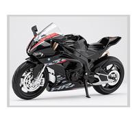 shuishuicui 1 12 for BMW HP4 motorcycle alloy toy collection commemorative decorative desk men's restaurant ornaments 6 inches(Black)