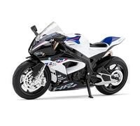 shuishuicui 1 12 for BMW HP4 motorcycle alloy toy collection commemorative decorative desk men's restaurant ornaments 6 inches(White)