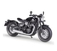 shuishuicui 1 12 for Triumph Bonneville Bobber alloy motorbike model decoration desk souvenirs toy series men boys(Black)