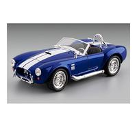 shuishuicui 1 22 For Ford Mustang Cobra Convertible Alloy Car Model 20CM Gift Toys Collection Decoration Memorial Men(Blue)