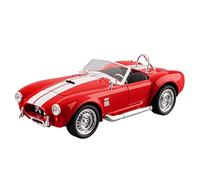 shuishuicui 1 22 For Ford Mustang Cobra Convertible Alloy Car Model 20CM Gift Toys Collection Decoration Memorial Men(Red)