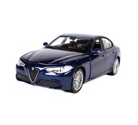 shuishuicui 1 24 For Alfa Romeo STELVIO SUV Simulation Alloy Car Model Crafts Decoration Collection Ornaments(Blue)