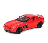 shuishuicui 1 24 For Mercedes SLR Sports Car Alloy Car Model Toy Collection Commemorative 20CM Decorated Desk For Men And Boys(Red)