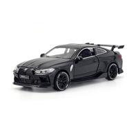 shuishuicui 1 32 For BMW M4 Alloy Car Model Toys 16CM Desk Decoration Collection Memorial Men And Women(Black)