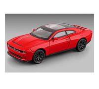 shuishuicui 1 32 For Dodge Hellcat Sports Car Alloy Car Model Toys For Boys Collection Decoration Desk 6 Inch(Red)
