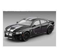 shuishuicui 1 32 for Dodge War Horse Alloy Car Model Toy Gift Collection Decoration Men Boys Desk Decoration 6 inch(Black)
