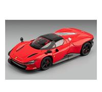 shuishuicui 1 32 For Ferrari Sp3 Convertible Version Alloy Car Model Toy Boy Collection Memorial 6 Inches Desk Decoration(Red)