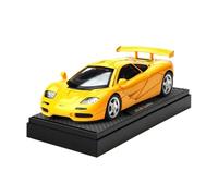 shuishuicui 1 32 For McLaren F1 Alloy Car Model Toy Collection 5.8 Inch Desk Decoration Memorial Men Boys(Yellow)
