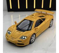 shuishuicui 1 32 For McLaren F1 Sports Car Alloy Car Model Toy Collection Decoration 6 Inches Desk Boy Men's Commemoration(Yellow)