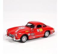 shuishuicui 1 32 For Mercedes 300SL Track Edition Alloy Car Display 15CM Collection Gift Adult Miniature Toys(Red)