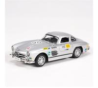 shuishuicui 1 32 For Mercedes 300SL Track Edition Alloy Car Display 15CM Collection Gift Adult Miniature Toys(Silver)