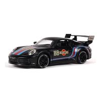 shuishuicui 1 32 For Porsche Martini Car Model Alloy Sports Car Convertible Edition Toy Boys Decorated Desk Collection Commemorative 15CM(Black)