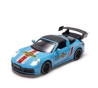 shuishuicui 1 32 For Porsche Martini Car Model Alloy Sports Car Convertible Edition Toy Boys Decorated Desk Collection Commemorative 15CM(Blue)