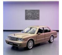 shuishuicui 1 32 For Toyota Crown Alloy Car Model Adult Toys For Boys Collection Ornaments Desk Souvenirs 6 Inches(Gold)