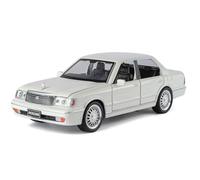 shuishuicui 1 32 For Toyota Crown Alloy Car Model Adult Toys For Boys Collection Ornaments Desk Souvenirs 6 Inches(White)