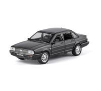 shuishuicui 1 32 For Volkswagen Santana Alloy Car Model Collection For Men Boys Miniature Toy Collection Souvenir Ornament 6 Inches(Black)