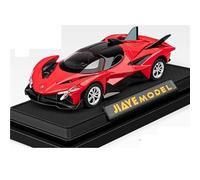 shuishuicui 1 36 For Apollo EVO Sports Car Alloy Car Model Toy Collection Decoration 5 Inches Desk Boy Men's Commemoration(Red)