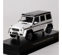 shuishuicui 1 43 For Mercedes Benz G500 Alloy Car Model Adult Toys Collection Men 4 Inch Decoration Desk Memorial(White)