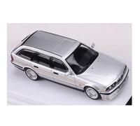 shuishuicui 1 64 For BMW E34 Alloy Car Model Decoration Collection Men's Static Display Toy Gift(Silver)