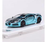 shuishuicui 1 64 For Bugatti Veyron Ceramic Dragon Chiron Resin Car Model Collection Toys Desk Decoration Memorial Men(White)