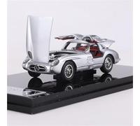 shuishuicui 1 64 For Mercedes-Benz 300 SLR Coupé ' W 196 S Alloy Car Display 7CM Silver Collection Gift Adult Miniature Toys