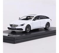 shuishuicui 1 64 For Mercedes-Benz CLS63 Station Wagon Alloy Car Model Adult Ornament Men's Toy Collection Gift 6CM(White)