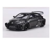 shuishuicui 1:64 Toyota Yaris Rocket Bunny Alloy Car Model Toy For Collection, 7cm, Desk Decoration Gift For Men(Black)