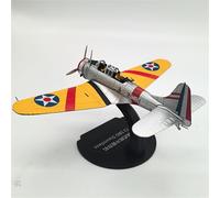 shuishuicui 1 72 Plane Models For Douglas SBD Intrepid Tandem Seat Alloy Fighter Decoration Men's Collectible Gift 5 Inch Yellow