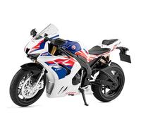 shuishuicui 1 9 For Honda 1000RR-R Alloy Motorbike Model Motorbike Toys Men's Collection Memorial Decoration 9 Inches(White)