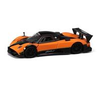 shuishuicui Car Model 1 32 For Pagani Zonda R Alloy Sports Car Toy Decoration Collection 6 Inches Gift Boys(Orange)