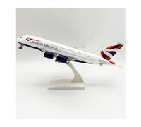 shuishuicui Plane Model For British Airways For A380 Alloy Resin Simulation Static Display Desk Men's Toys 30CM