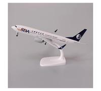 shuishuicui Plane Model For Shandong Airlines SDA For Boeing 737 8-inch Alloy With Wheels Decorative Collectible Gift For Men & Boys