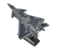 shuishuicui Plane Model For The J-20 Stealth Fighter Jet Alloy Toy Decoration For A Commemorative Gift For Men 8 Inches 1/100 Scale