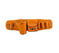 SHUIXIAYUE Cowhide Drill Holster Waist Tool Bag Durable Electric Belt Tool Pouch Belt Power Screwdriver Professional Convenient Practical