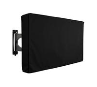 SHUIXIAYUE Grey Outdoor TV Screen Cover Weatherproof Universal Protector Dustproof Waterproof Case For 22-65'' LCD Television(Black,22x24inch)