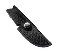 SHUIXIAYUE Swayboo Home DIY Knife Leather Case Cowhide Material Pocket Carrying Tools Accessories for Fixed Blade Knife(Black)