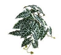SHUIXIN Reptile Decor - Reptile Plants Tropical Realistic Leaves Terrarium Tank Plant for Bearded Dragons Tortoises Tree Frogs Multiple Options