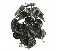 SHUIXIN Reptile Decor - Reptile Plants Tropical Realistic Leaves Terrarium Tank Plant for Bearded Dragons Tortoises Tree Frogs Multiple Options