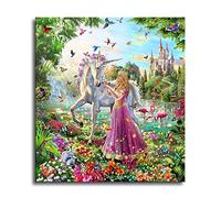 Shukqueen Paint by Number, DIY Oil Painting for Adults, Beginner's, Unicorn