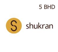 Shukran BHD 5 Gift Card BH