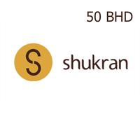 Shukran BHD 50 Gift Card BH