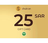 Shukran Gift Card 25 SAR Key - SAUDI ARABIA