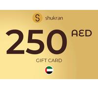 Shukran Gift Card 250 AED Key - UNITED ARAB EMIRATES