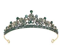 ShulaSHOP Queen Crown for Women,Silver Crown Baroque Wedding Tiaras and Crowns,Prom Birthday Party Halloween Hair Accessories, 1 Count (Pack of 1), metal