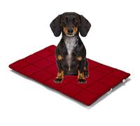Shulishishop Dog Blanket Cat Mat Dog Comfort Bed Puppy Bed Soft Cat Mat Kitten Bed Pet Bed Washable Dog Bed Warm Dog Blanket Dog Bed Accessories Soft Vet Bed red,S