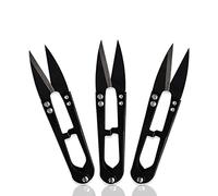 SHULLIN Pack of 3 High-Carbon Steel Sewing Scissors Thread Scissors Mini Scissors for Cross Stitch Yarn Scissors Tailor Yarn Spring Scissors for Embroidery Fabric Thread Cutting Crafts and DIY