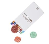 SHULLIN Sealing Wax Pack of 20 10 cm x 7 mm Adhesive Gun Sealing Wax Sticks Sealing Sticks Wax Seal Sticks for Wax Seal Stamp Wedding Invitations Cards Envelopes
