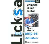 Shun Kikuta: Lick Samples - Chicago Blues Guitar DVD (2011) Shun Kikuta cert E
