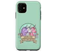 Shun The Non-Believer Funny Charlie Unicorn Sarcasm Meme Case for iPhone 11