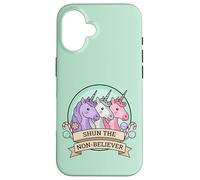 Shun The Non-Believer Funny Charlie Unicorn Sarcasm Meme Case for iPhone 16